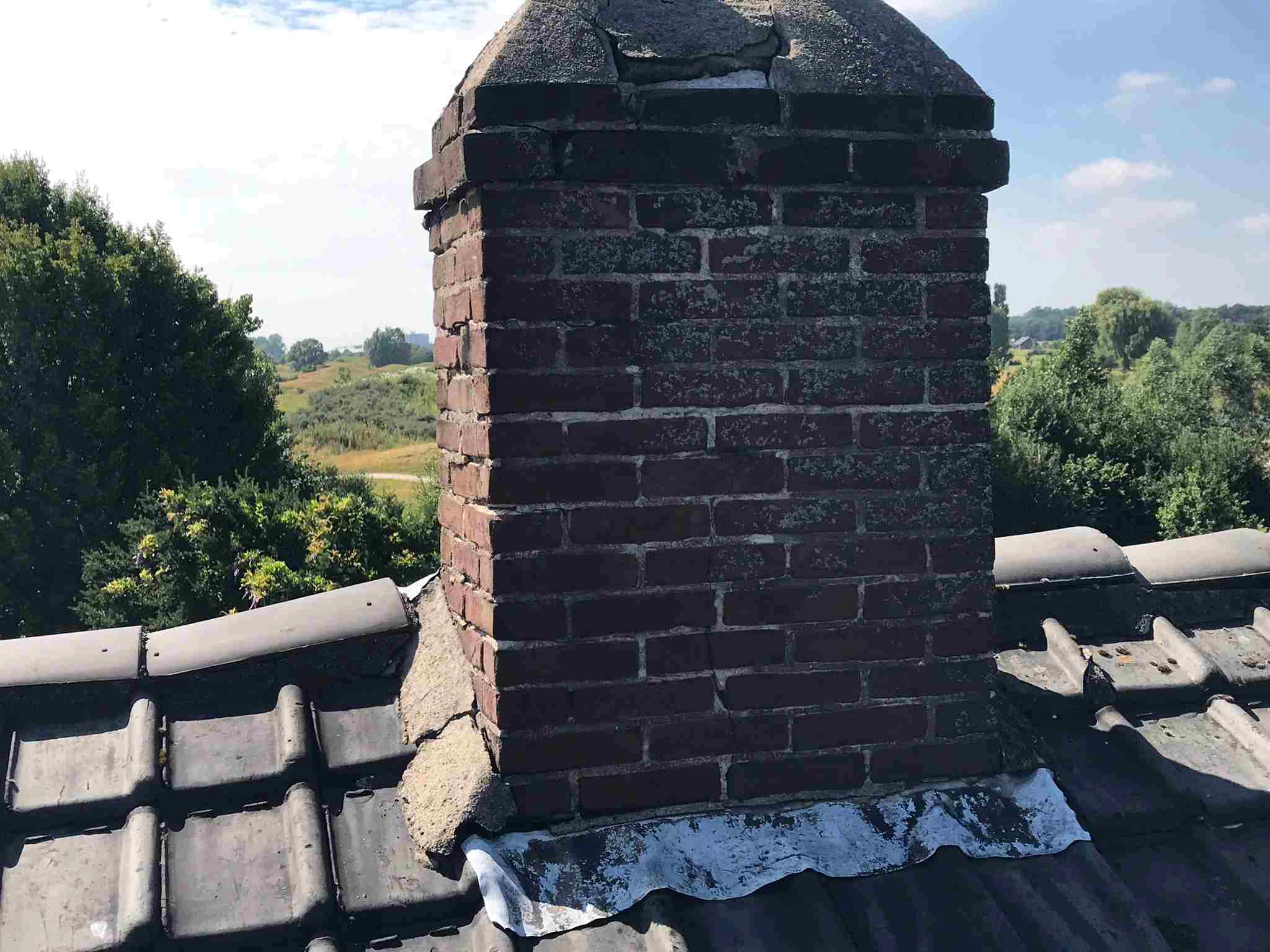 Schoorsteen inspecteren